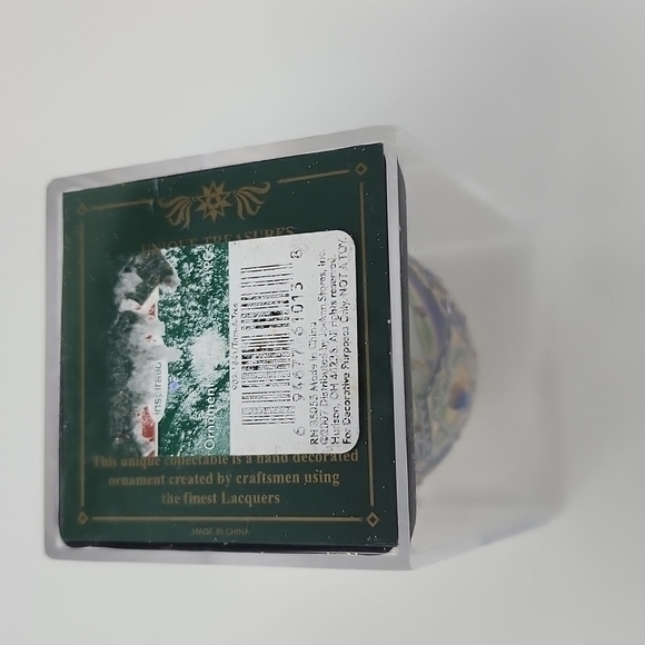 NWT‎ Hand Crafted Glass Ornament - Picture 8 of 9